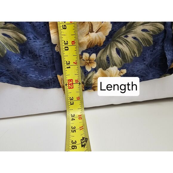 Pierre Cardin Vtg Men's Tropical Hawaiian Floral Shirt Size Large - Picture 8 of 9